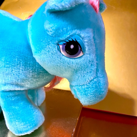 MY LITTLE PONY G1 1985 ORIGINAL HASBRO SOFTIES BOW TIE PONY COLLECTIBLE PLUSH - Picture 12 of 15